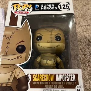 Pop heroes number 125 superheroes DC comics scarecrow imposter